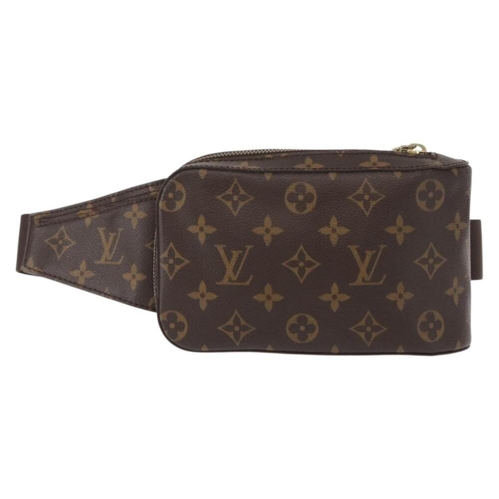 Louis Vuitton Monogram Geronimos Shoulder Bag Spo Brown